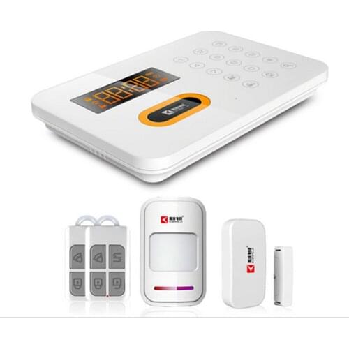 Touch Keypad PSTN Alarm System 120 Defense Zoom Remote Control Wireless Intercom