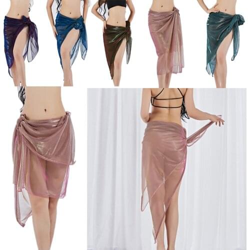 Belly Dance Hip Scarf - Hip Skirt Belly Dancing Belt Triangle Shawl Belts Waist Chain for Women