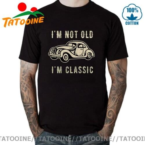 Tatooine 1980s Clothes I'm not old I'm a classic T shirt Vintage Car T-shirt Retro Automobile Bug T shirts Vehicle Herbie Tshirt