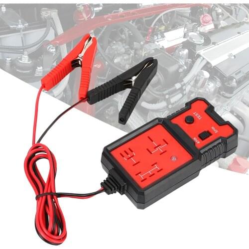 Car Battery Checker Automotive Electronic Relay Tester Universal 12V LED Indicator Light Car Relay Tester Car Accessories