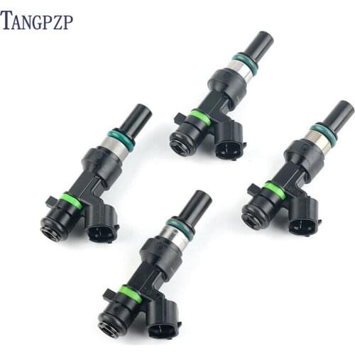 4PCS Fuel Injector 16600-ED000 FBY1160 For Japan Car Tiida 1.6 NV200 HR16 Sylphy Citroen Triumph Sega