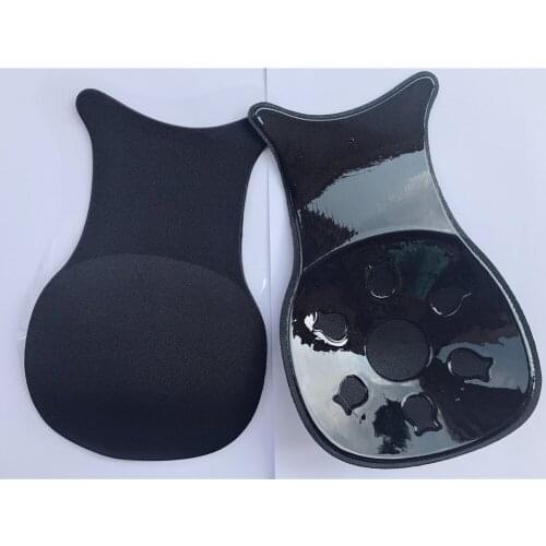 2Pcs Women Cute Rabbit Ear Invisible Bra Lifting Chest Stickers Breathable Bio-Silicone Nipple Cover Anti-Sagging Chest Pad