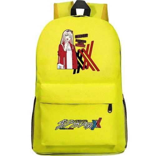2021 Anime DARLING In The FRANXX Boys Girls School Book Bags Women Bagpack Teenagers Schoolbags Men Laptop Student Backpacks