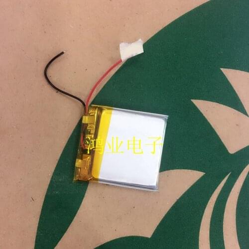 3.7V polymer lithium battery 503030P/053030P 500MAH wireless headset / mouse Bluetooth stereo