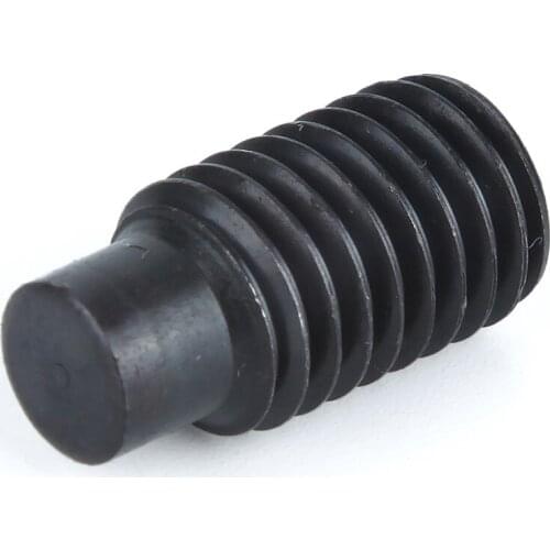 5pcs M10 alloy steel convex end set hexagonal screw bolt machine rice headless screws bolts 10mm-25mm length