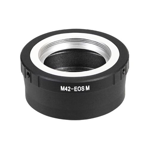 M42-EOSM Adapter, M42 Screw Mount Lens to for Canon EOS M EF-M Mount Mirrorless Camera Adapter