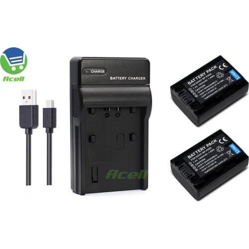 NP-FH50 Battery + USB Charger for SONY a230 a290 a330 a380 a390 DSC-HX200 HX100 HDR-TG1E TG3E TG5E TG7E Camera Replace NP-FH30