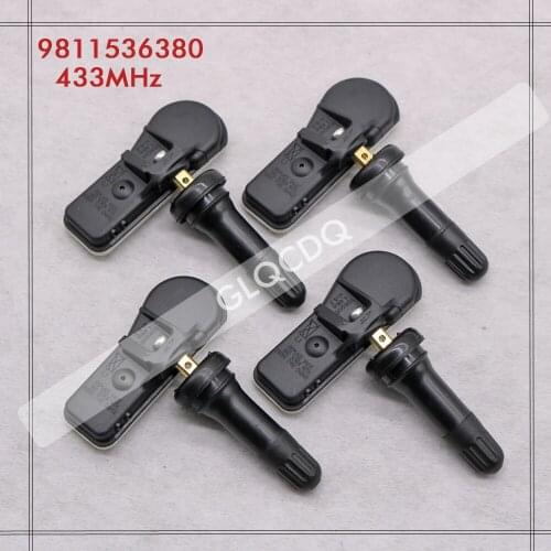 FOR 2013-2018 CITROEN BERLINGO BERLINGO MULTISPACE TPMS 433MHz TIRE PRESSURE SENSOR TPMS CITROEN 9811536380 9802003680