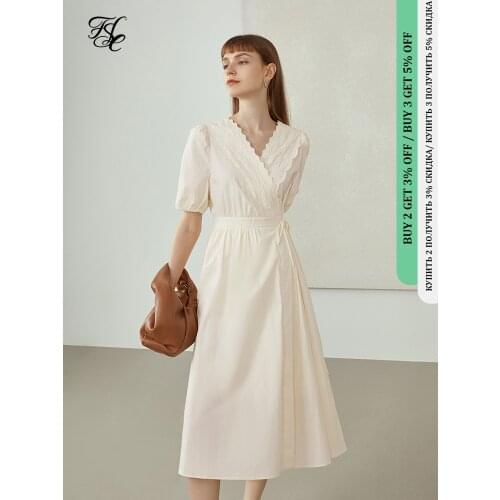 Летние платья из хлопка FANSILANEN China At AliExpress