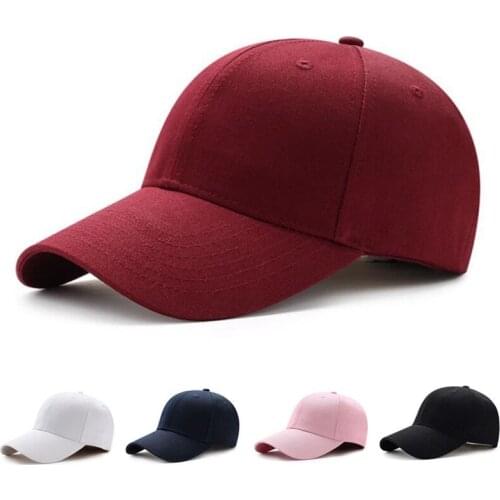 Hot Men Women Unisex Adjustable Plain Cap Trucker Visors Sport Outdoor Snapback Hip-hop All-matched Classic 5 Colors Hat