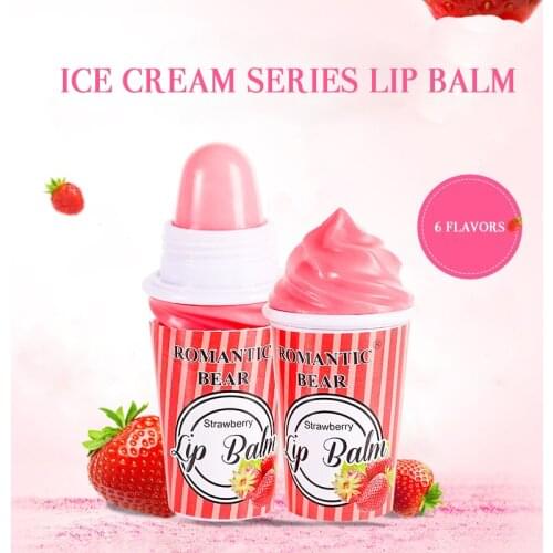 Ice Cream Lip Oil Vegetable Oil Lipstick Moisturizes Long-lasting Moisturizing Lip Balm Skin Care TSLM1
