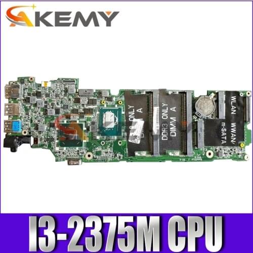 CN-04M8DH 4M8DH FOR DELL VOSTRO 3360 / inspiron 13 5323 Laptop motherboard I3-2375M DA0V07MBAD1 mainboard NOTEBOOK PC