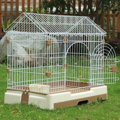 Pet Cage Cat Rabbit cage Dog Fence Kennel Pet kennel with toilet Dog House Dogs Pets Accessories Dog Metal House Indoor