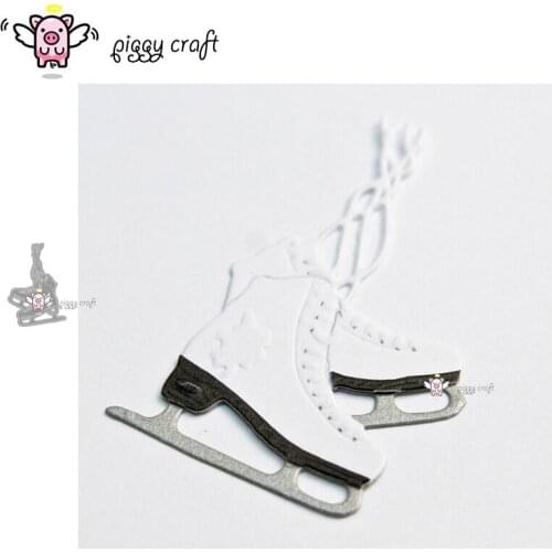 Craft metal cutting dies cut die mold Ice skating shoes Scrapbook paper craft knife mould blade punch stencils dies