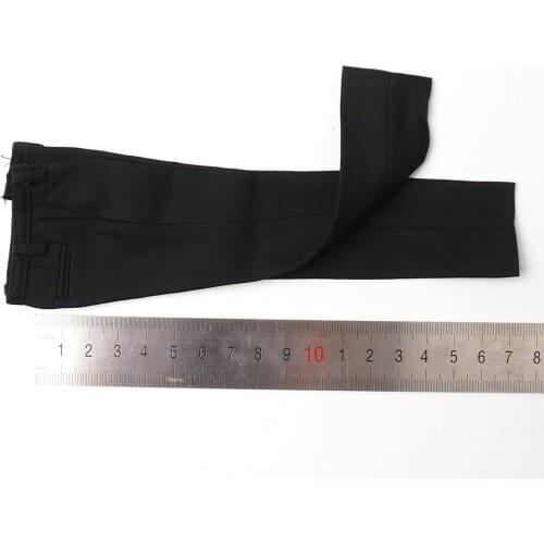 1/6 Scale Black Pants Model for 12" Action Figure Doll