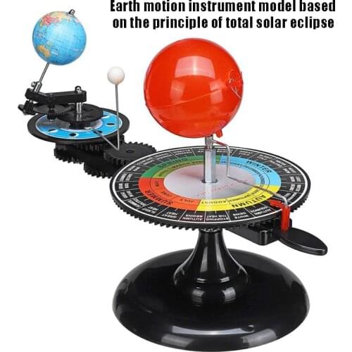 Solar System Model DIY Globe Earth Sun Moon Orbital Planetarium Educational for Child Kid Toy Astronomy Science Kit Teaching