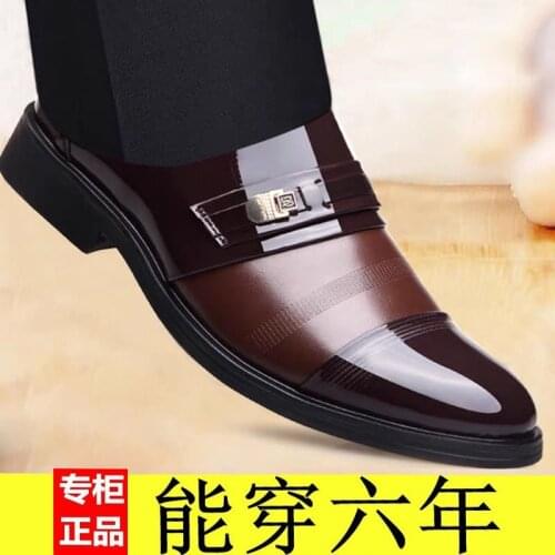 Leather Shoes Mens Dress Shoes Fashion Shoes Casual Zapatillas Hombre Chaussure Homme