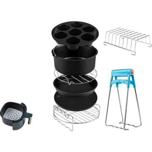 New Hot Air Fryer Accessories Fit Best Hot Fryer Accessories Set Convenience Cooking Tool For Kitchen SMR88