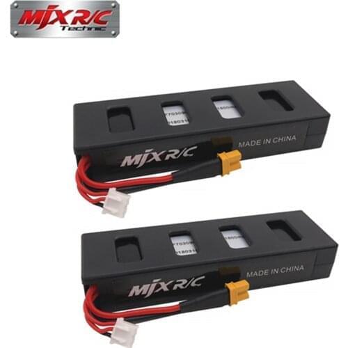 Original MJX B3 Bugs 3 2pcs 7.4v 1800mah 25C Li-poly Batteries for MJX B3 Bugs 3 Force1 F100 Contixo F17 RC Drone Spare Parts