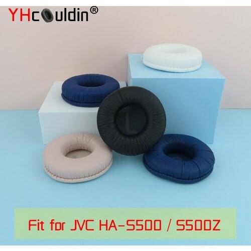 Earpads for JVC HA-S500 HA-S500Z S500 S500Z Headphones Ear Cushions Covers PU Ear Pad Replacement