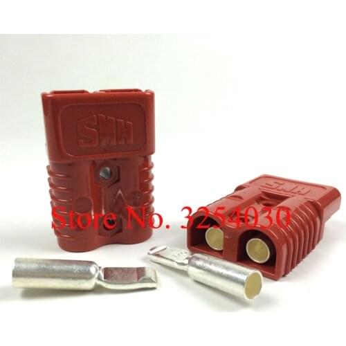 Supplying Home-Made RED 600V 175A SMH Battery Connectors RED SMH175 for Electric Pallet Trucks