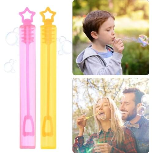 Empty DIY Bubble Maker Tube Soap Water Bottles Kid Toy for Birthday Wedding for Kids Boys Girls Gifts Education Toys