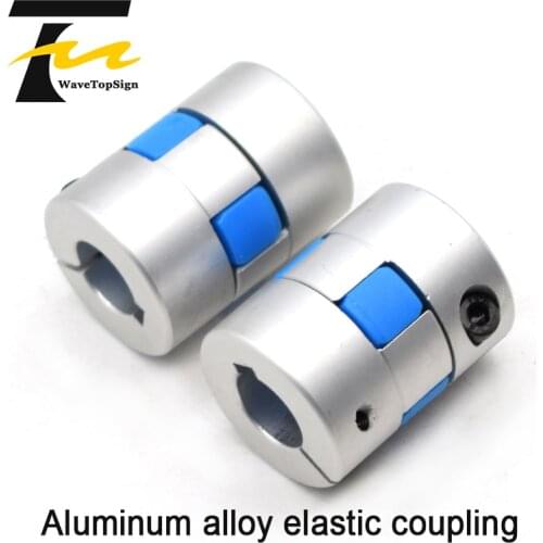 Aluminum Alloy Elastic Coupling Servo Motor Ball Screw Coupling CNC Machine Lathe Elastic Star Type Joint Coupling