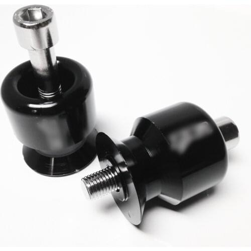 Aftermarket motorcycle parts Swingarm Spools for Kawasaki Ninja 250R 650R ZX 6R 9R 10R 12R 14R Z1000 ZRX1100 ZZR BLACK