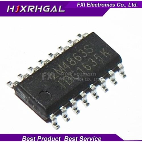 10PCS LM4863 LM4863S SOP16 SOP SMD