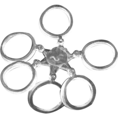 10 Pcs/lot Elastic Baitbands For Carp Fishing Transparent Rubber Rings Baits Bander Holder