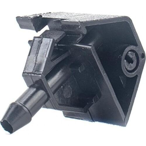 2Pcs/Set Front Windshield Sprinkler Professional Waterproof ABS Leak-proof Front Windshield Washer 28932-JD000 for Nissan Qashqa