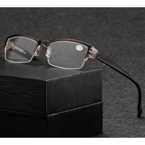 2021 Fashion New Square Trimming Reading Glasses Classic Women Reads Glasses Computer Hyperopia Glasses Men Eyeglasses Frame