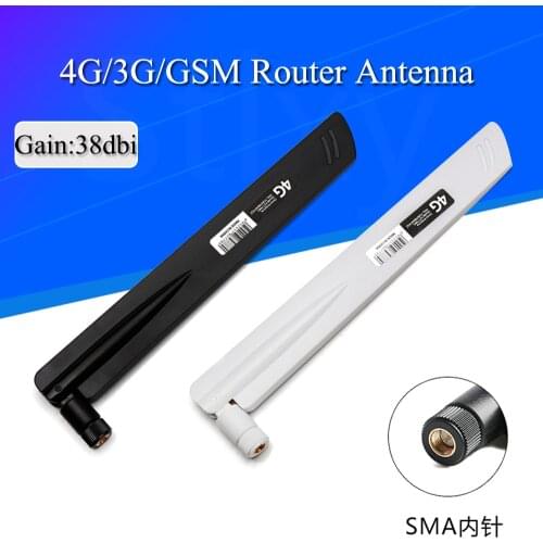 4G LTE 38DBI SMA Male Connector Antenna for GSM/CDMA 3G 4G router modem 700-2700mhz