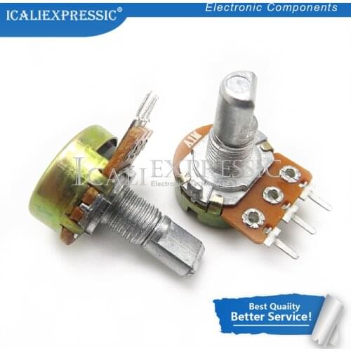5PCS APAI 148 single-pole potentiometer A1M anti-handle length 15MMF with 41 steps In Stock