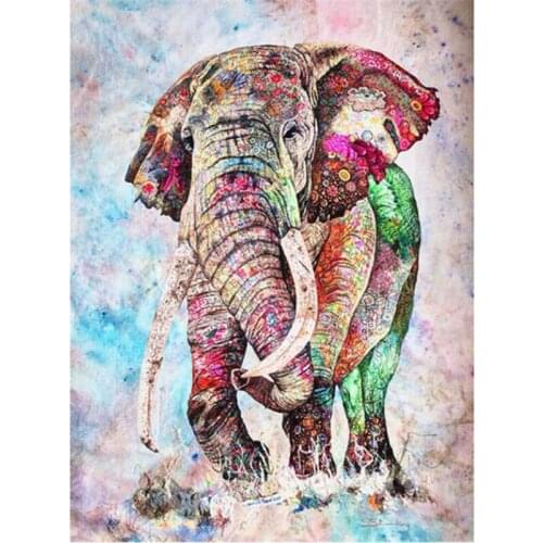 Diamond Painting 5d Elephant Cross Stitch Rhinestones Diamond Art Diamond Embroidery Animal Handmade Home Decor Needlework Gift