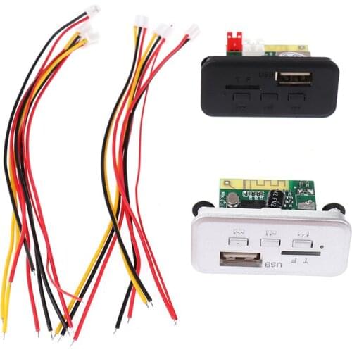 Bluetooth 5.0 Car Radio MP3 Player 5V MP3 WMA Decoder Board Audio Module For Car