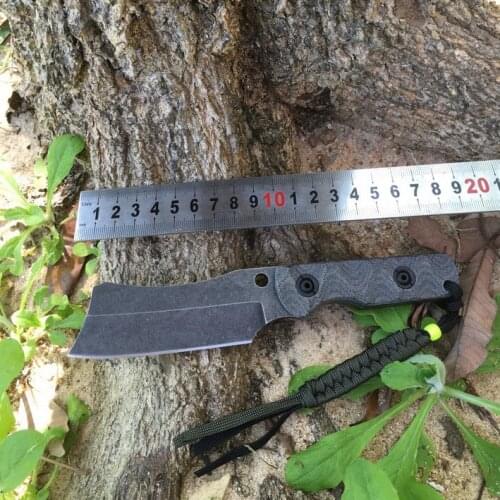 Free shipping High end VG10 Steel Camping Knife Fixed Blade Tactical Straight Knife Full Tang Hunting Survival knives