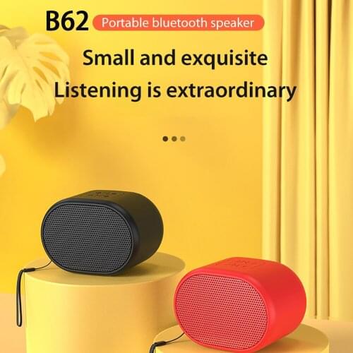 B62 Wireless Bluetooth Compatible Speaker TWS Paired Subwoofer Support U Disk AUX Audio TF Card Sound Mini Portable Speakers