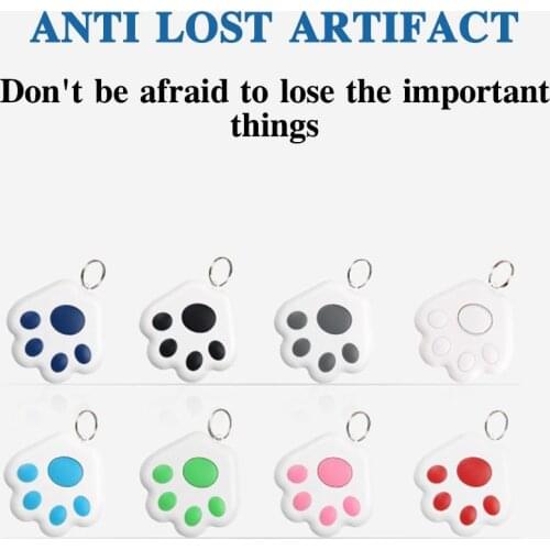 Bluetooth4.0 Wireless Anti Lost GPS Alarms Tracker Mini Anti-Lost Waterproof Locator Pet Dog Cat Kids Wallet Key Collar Accessor