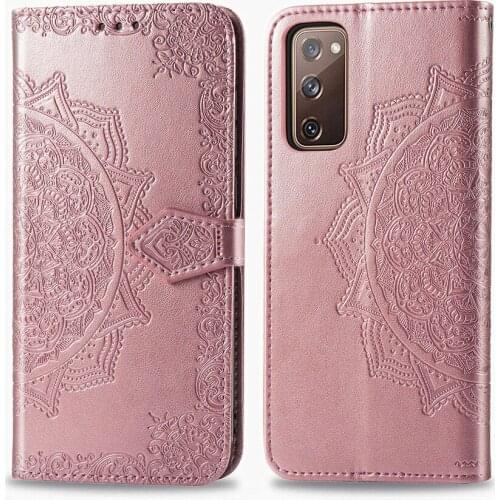 Flip Leather Case For Samsung Galaxy S20 FE Case Embossed Magnetic Wallet Cover For Samsung Galaxy S20 Lite Back Cover S20 FE 5G