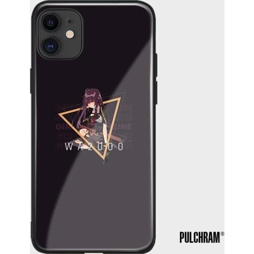 WA2000 Girls Frontline anime soft silicone glass Phone case cover shell for iPhone 6 6S 7 8 Plus X XR XS 11 Pro Max