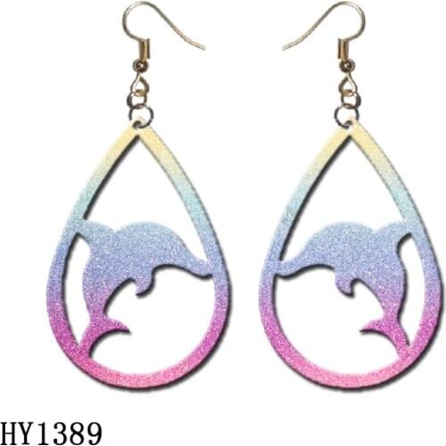 Dolphin Earrings Cutting Dies Wooden Dies Suitable for Common Die Cutting Machines on the Market