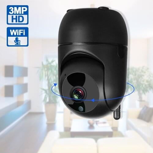 IP Camera Wifi Video Surveillance Camera 3MP HD Night Vision Two Way Audio Auto Tracking Baby Monitor Smart Home Security Camera