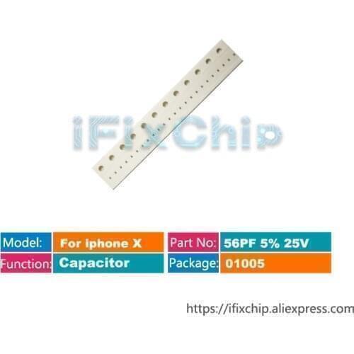 For iphone X Capacitor C2438_E C2444_E C2442_E C2440_E C1880 C3292 C3202 C3201 C3551 C3552 C3901 C3900 C3961 C3906