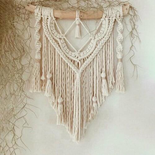 Macrame Wall Hanging Mandala Boho Wall Decor Tapestry Living Room Sofa Headboard home Decor Model Hotel Room Decoration Rattan