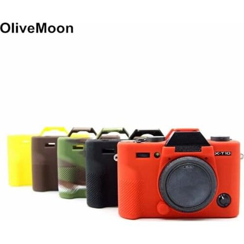 Soft Silicone Rubber Camera Body Case Cover For Fujifilm Fuji XT20 XT10 XA3 XA10 XA2 XM1 XA1 XA5 XT30 XT3 Protective Cover