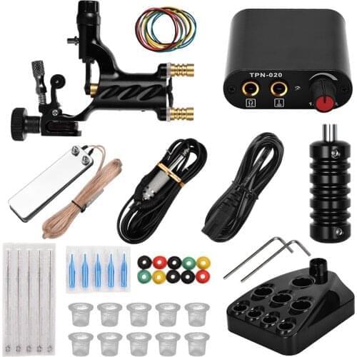 Tattoo Machine Kits Dragonfly Machines Body Art Set Tattoo Permanent Makeup Tools Tattoo Beginner Grips Kits Permanent Makeup