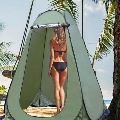 Outdoor Bathing Tent Changing Tent Open Shower Tent Swimming Changing Tent Portable Toilet Tent UV Function Function