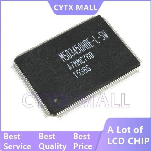 2pcs MSD3458HBE-L-SW MSD3458 MSD3458HBE LCD CHIP QFP128