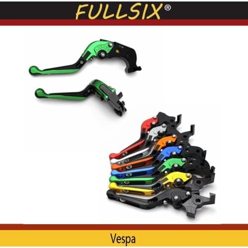 Motorcycle Adjustable Brake Clutch Levers Folding Extendable for Vespa Granturismo 125GTS 125/200 GTS 125/250 S125/150/300 Super
